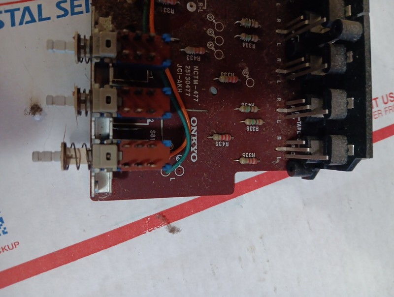 Onkyo TX-4500 mkll Rca Selector Board Working gallery