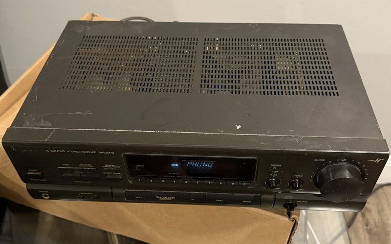 Technics SA-GX170 Vintage Stereo Receiver TESTED WORKING gallery