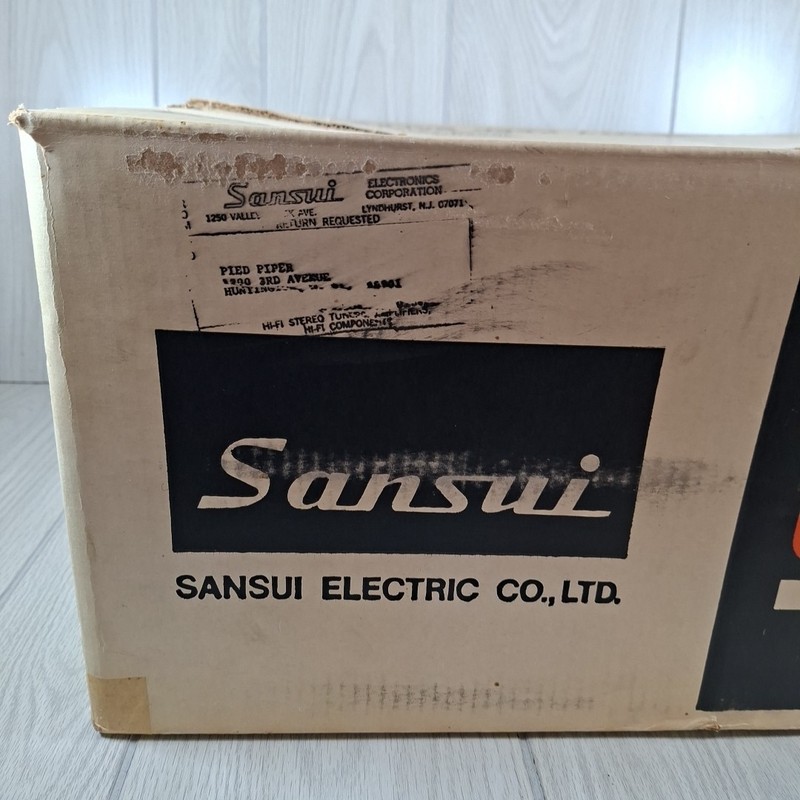 Vintage Sansui G-5500 Original Box & Paperwork *NO RECEIVER* Manual & Diagram gallery