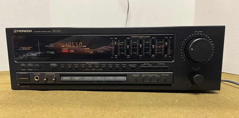 Pioneer SX-201 Stereo Receiver Vintage