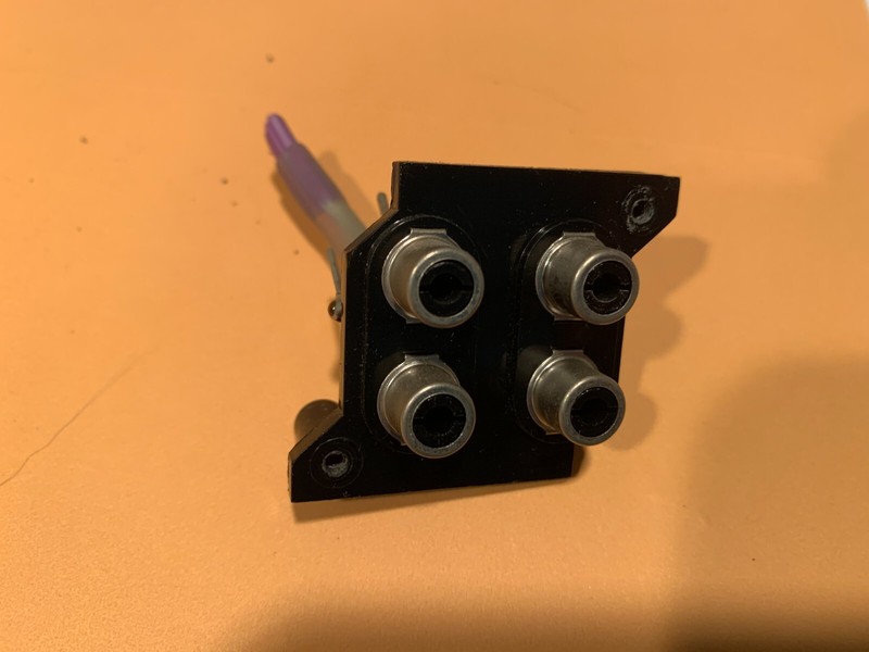 Yamaha CR-1020 Stereo Receiver Parting Out Dolby Adapter RCA Jack Assembly