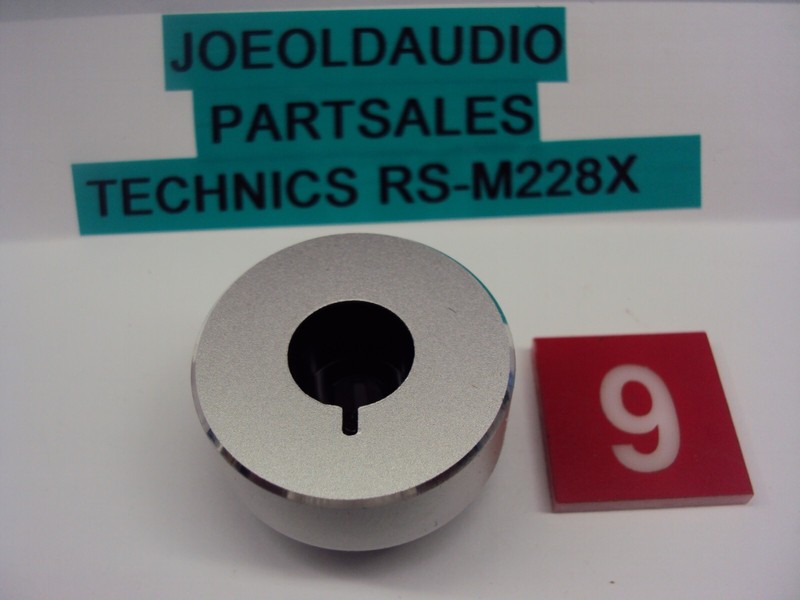 Technics RS-M228X Cassette Deck Input Level INNER Knob Tested Parting RS-M228X