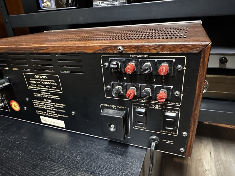 Onkyo TX-2500 MKII Receiver - Tested/Working gallery