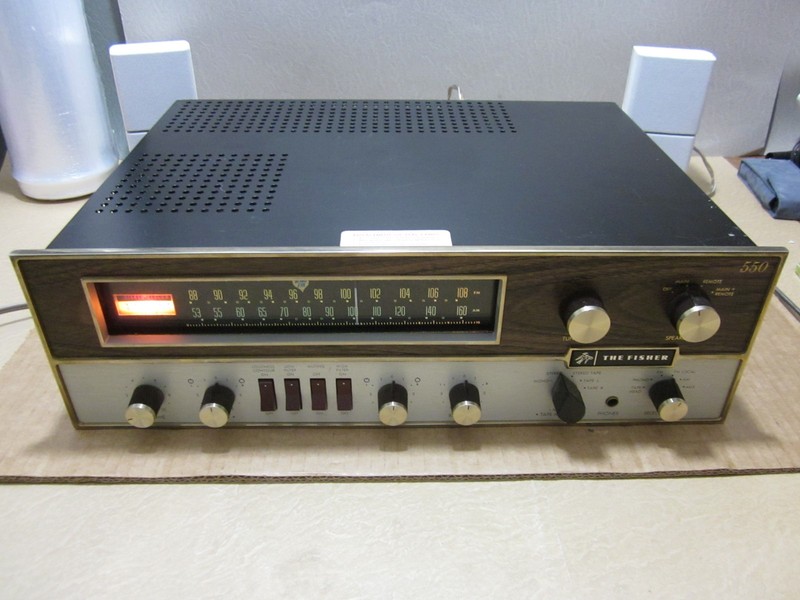 Vintage The Fisher 550-T Stereo Receiver