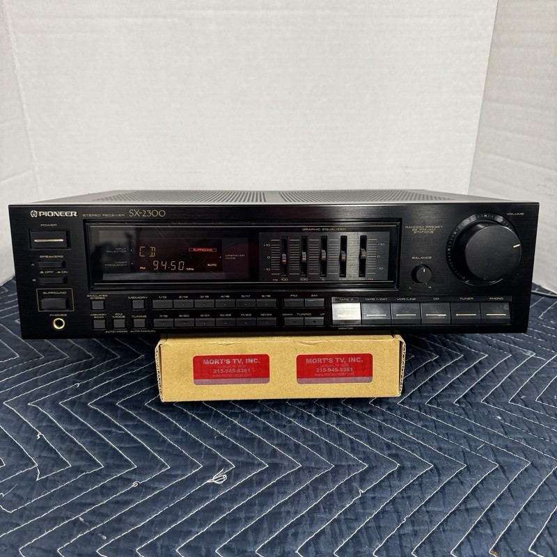 PIONEER SX-2300 VINTAGE AM/FM STEREO RECEIVER – SERVICED – CLEANED – TESTED