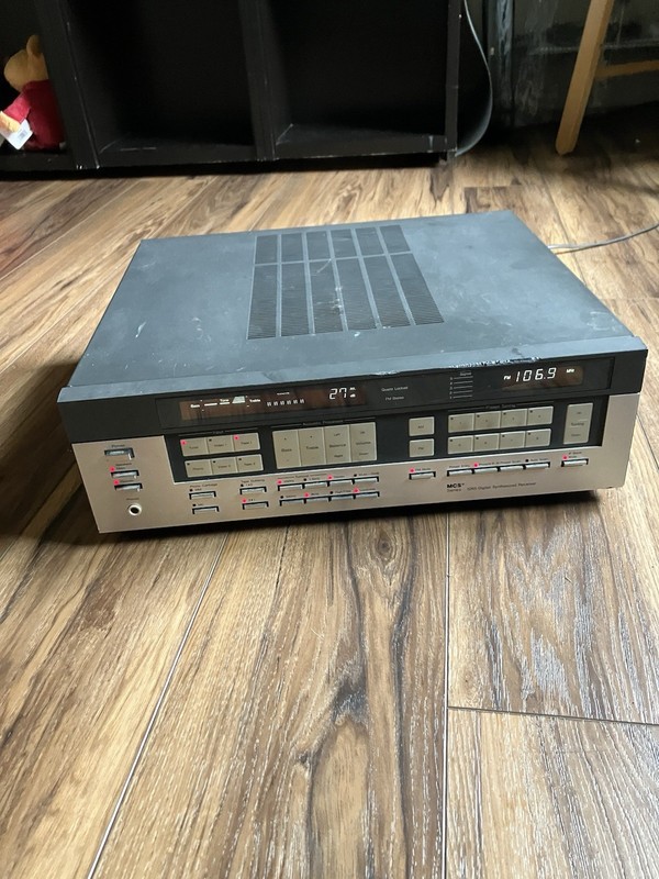 MCS 3625 Modular Component Systems Digital Synthesized Stereo Receiver Tested gallery