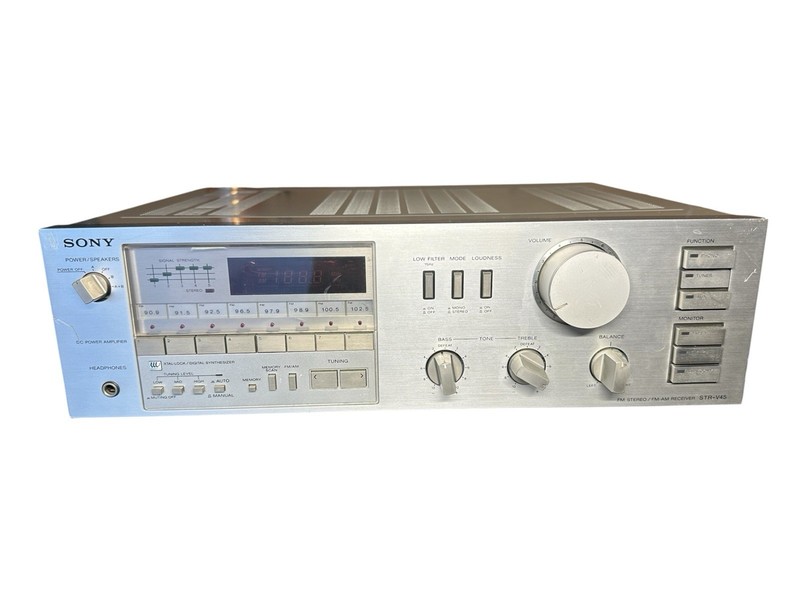 SONY Stereo Receiver STR-V45 Am Fm Aux Phono 40w Clean 👍