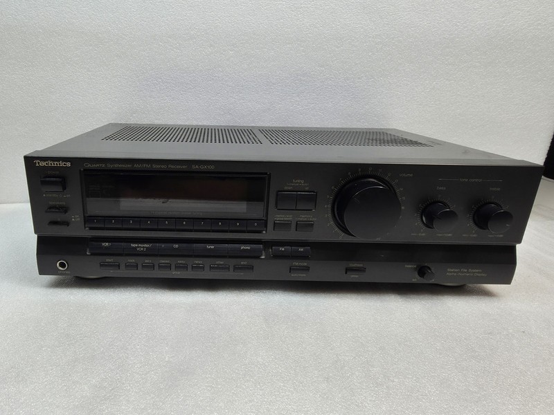 Technics SA-GX100 AM/FM Stereo Receiver Tested