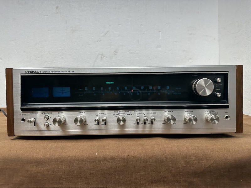 pioneer sx 737 receiver