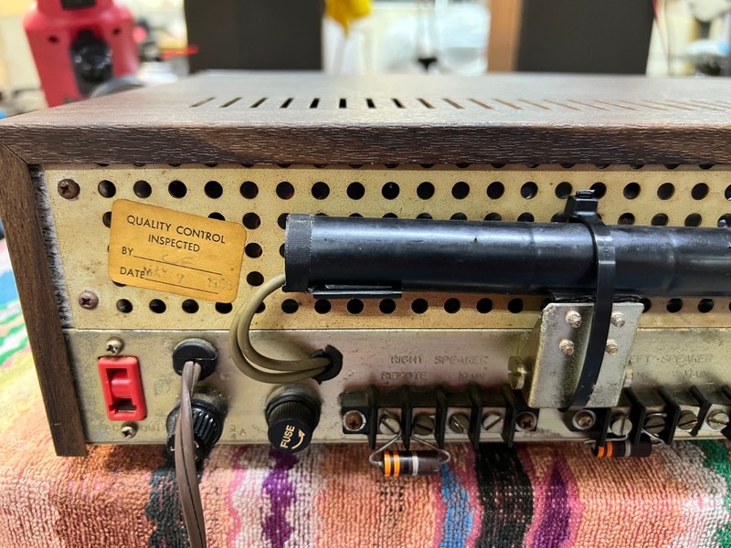 LAFAYETTE LR-500T AM / FM Solid State Receiver Tested Works Box & Manual 1968 gallery