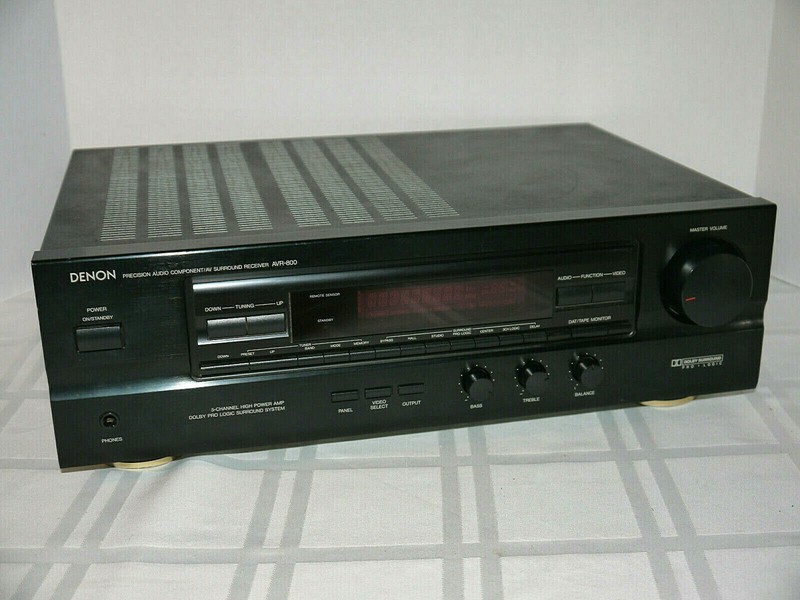 Denon AVR-800 Precision Audio Component Vintage Surround Theater Stereo Receiver