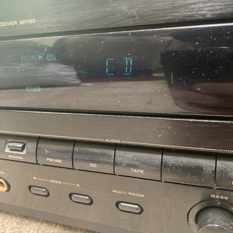 MARANTZ SR780U DOLBY DIGITAL AUDIO/VIDEO RECEIVER, Partial Test, Powers On gallery