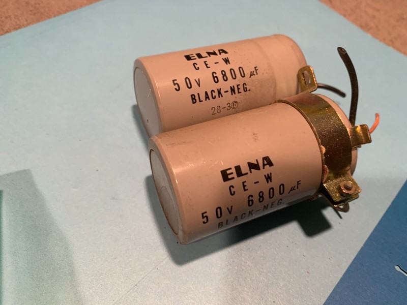 Harman Kardon 930 Stereo Receiver Parting Out Filter Capacitors gallery