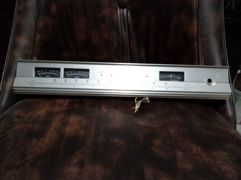 Pioneer sx780 dial plate with meters