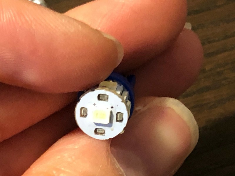 3 New Cool Blue 8V Wedge Lamp LED Light Bulbs for Pioneer Project/One Receivers gallery