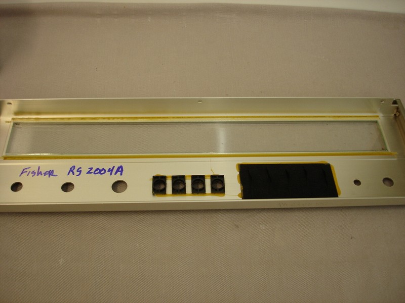 Fisher RS-2004A Front Face Plate gallery