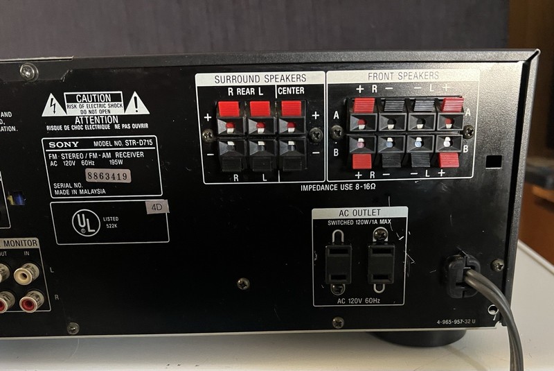 Vintage Sony STR-D715 Stereo Receiver gallery