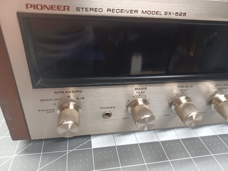 Pioneer SX-525 Stereo AM/FM Receiver. 2025 Rebuild. gallery