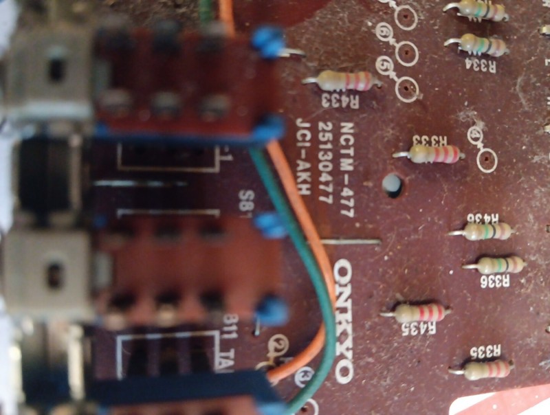 Onkyo TX-4500 mkll Rca Selector Board Working gallery