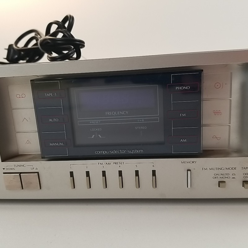 VINTAGE SANSUI R 606 QUARTZ PLL SYNTHESIZER RECEIVER STEREO Phono vinyl cassette gallery
