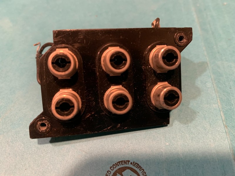 Pioneer SX-880 Stereo Receiver – Parting Out- RCA Jack Assembly