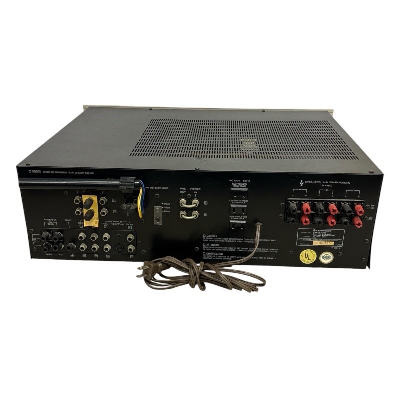 Vintage Kenwood Model KR-8010 Stereo Receiver (tested to power on) gallery