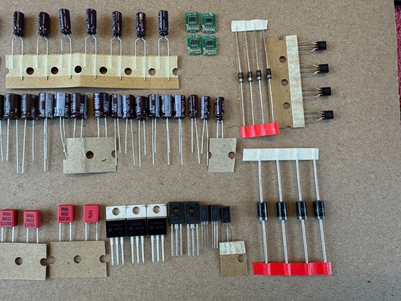 Pioneer SX-790 COMPLETE Rebuild Kit High-Quality Receiver Recap Set w/ Relay gallery