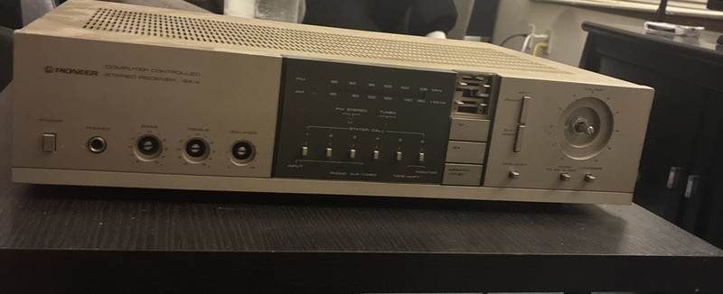 Pioneer SX-4 Stereo Receiver | Vintage Silver Face |Untested