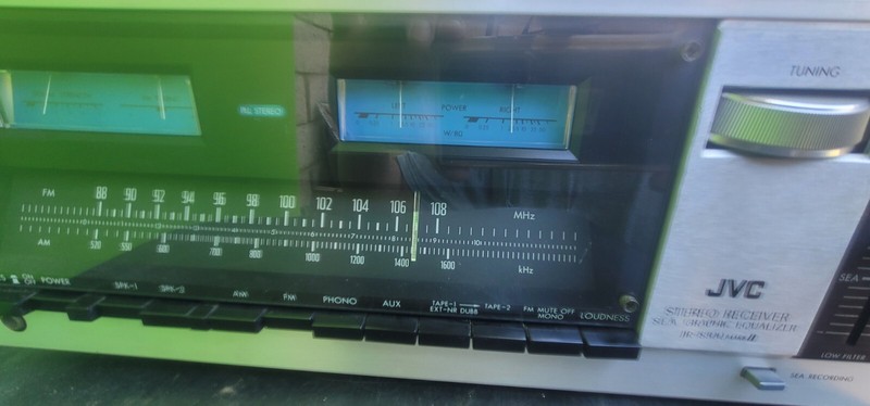 Vintage JVC JR-S300 Mk II AM FM Phono Stereo Receiver Graphic Equalizer Works gallery