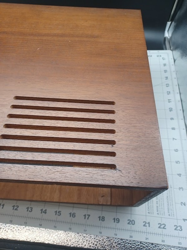 OEM Original Vintage Sansui 2000 Stereo Receiver WOOD CASE CABINET gallery