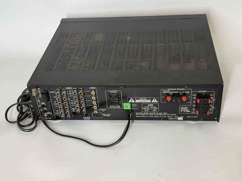 Vintage JVC RX-701V DIGITAL SURROUND Sound RECEIVER, Working, Made In Japan gallery