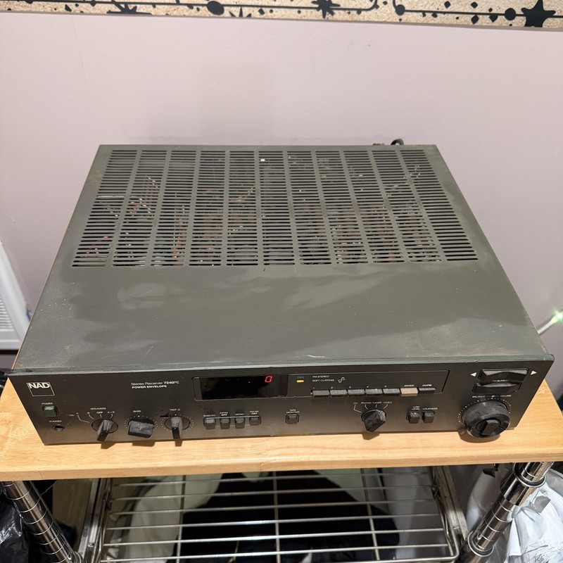 NAD 7240PE Power Envelope Stereo Receiver – Fully Tested – Vintage gallery
