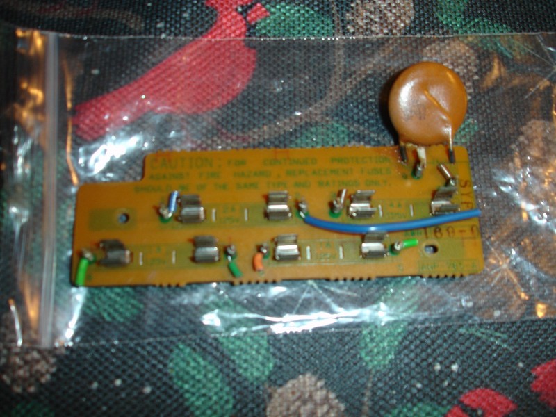 Pioneer SX-780 SX-880 SX-790 SX-890 AWR-169 & AWR-171 With out the fuses