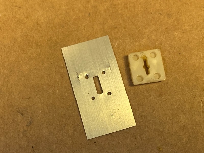 Yamaha CA-810 Large BACKING PIECE w/ Clip for Bass Treble Muting Lever Switch gallery