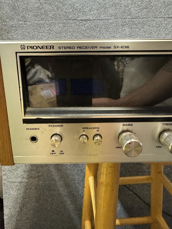 Pioneer SX-636 Receiver Vintage Hifi Stereo - Tested Works gallery