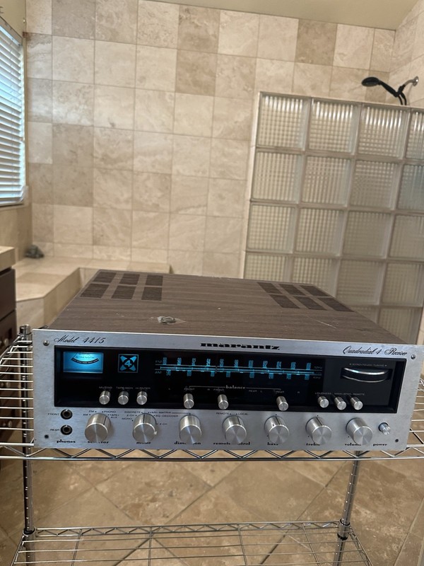 Vintage Marantz 4415 Quadradial 4 Receiver Quadraphonic Stereo Amp gallery