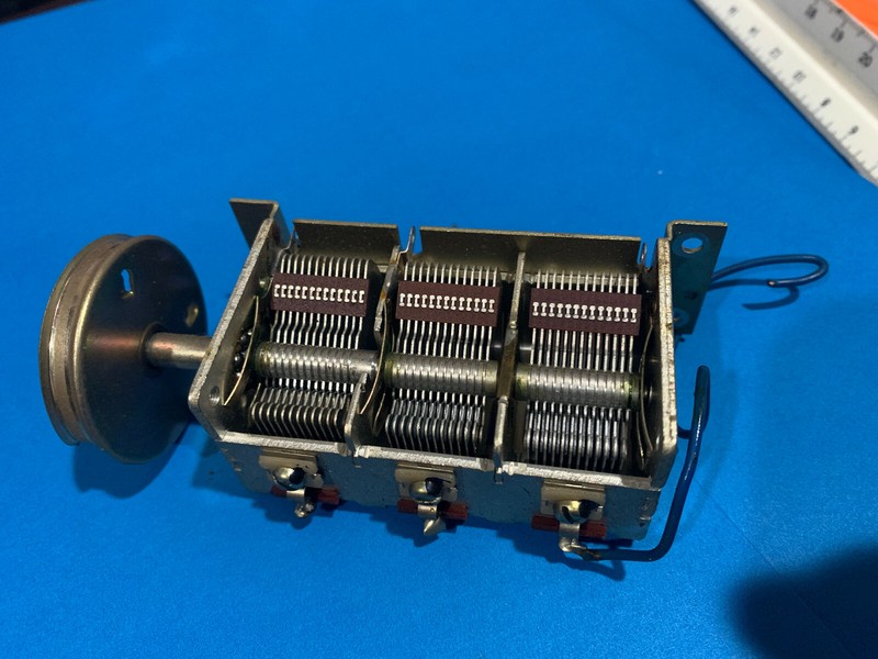 Pioneer SX-9000 Vintage Stereo Receiver Parting Out Tuning Capacitor
