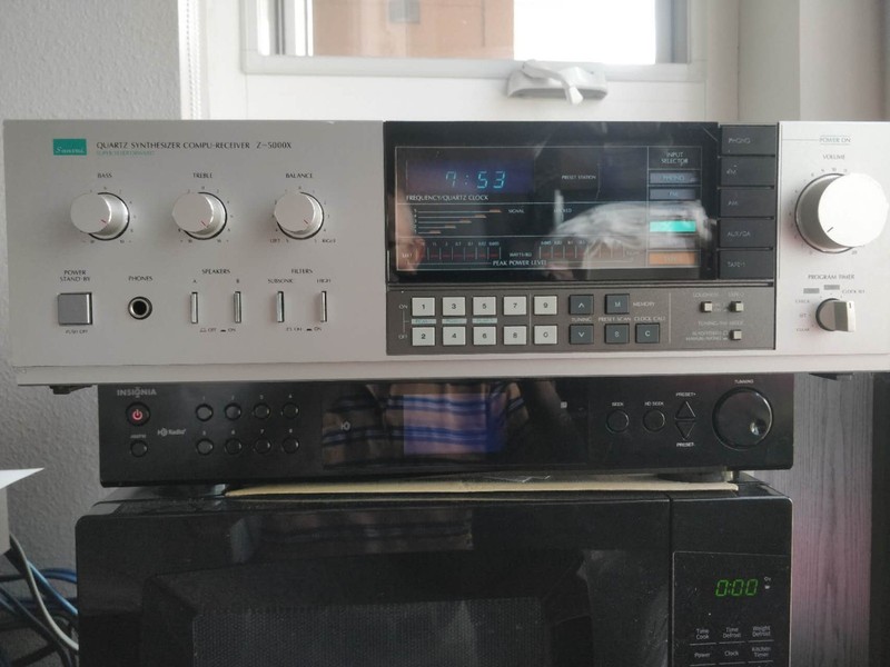 Sansui Z-5000X Stereo Quartz Synthesizer Compu-Receiver Amplifier Tested