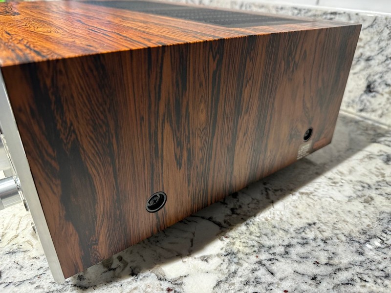 CONCEPT 2.5 Vintage 70's AM/FM Stereo Receiver w/Wood Case Japan Serviced w/LEDs gallery