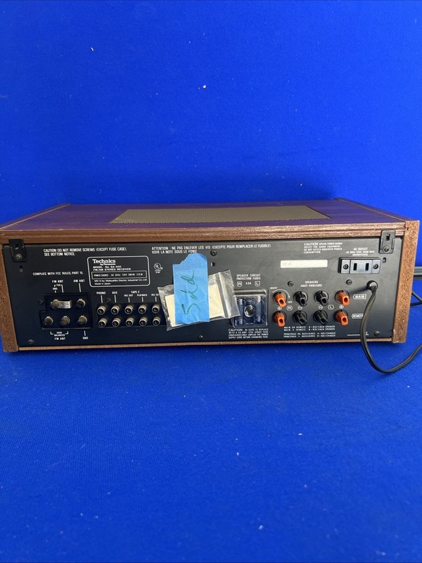TECHNICS SA-400 STEREO FM-AM STEREO RECEIVER WORKS-CLEAN! gallery