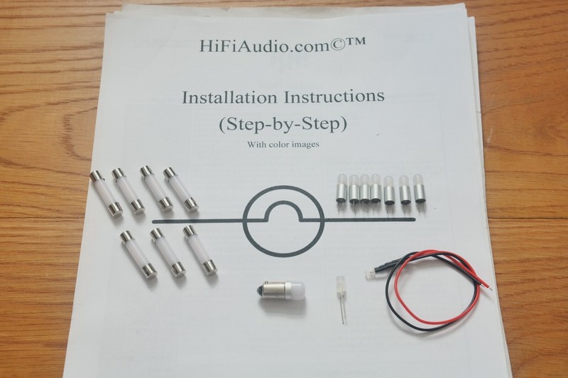 Marantz 2230B TITANIUM upgrade bulbs lights LED lamps FULL Set kit