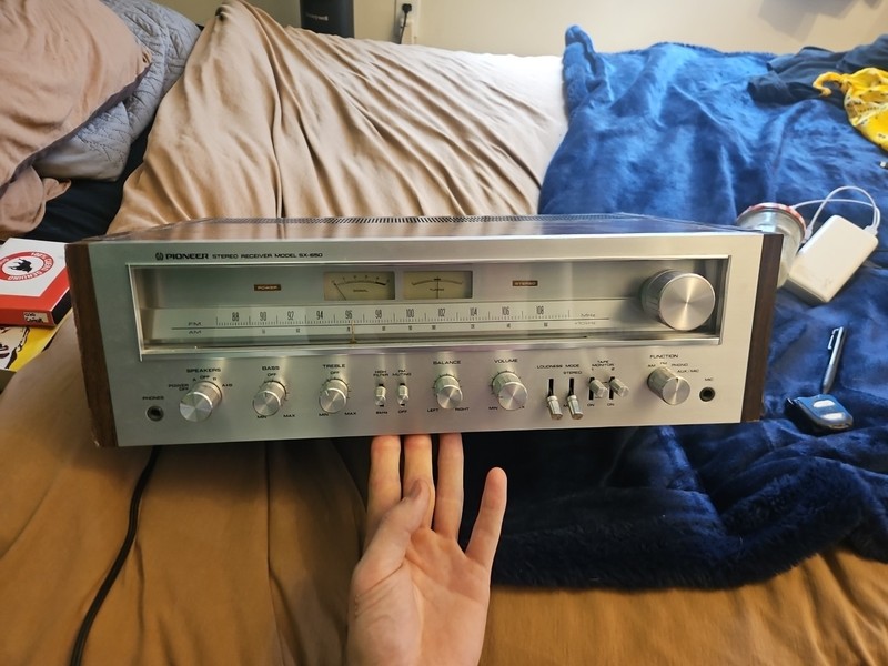 Pioneer SX-650 Stereo Receiver