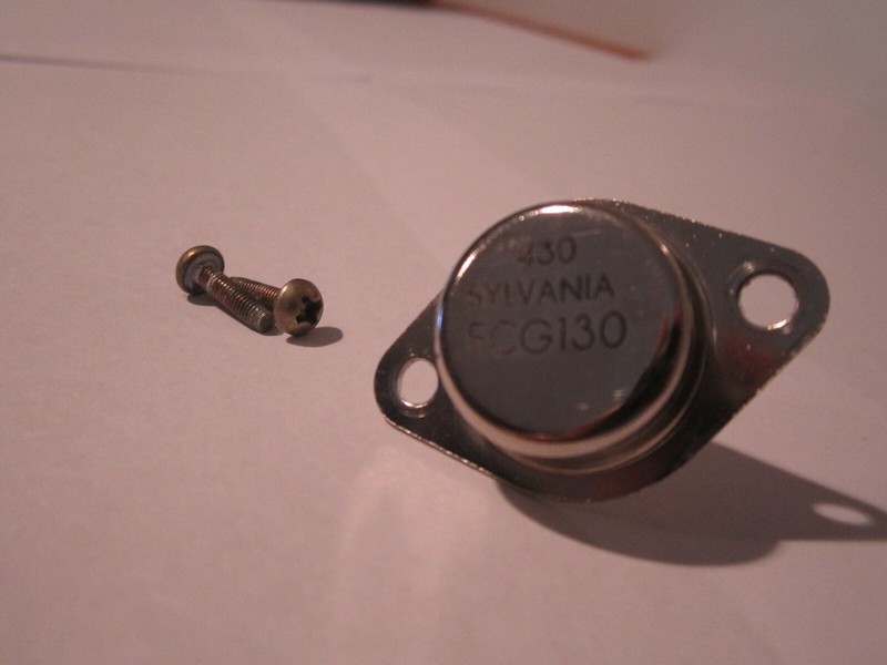Pioneer SX-9000 Output Transistor ECG130 Sylvania