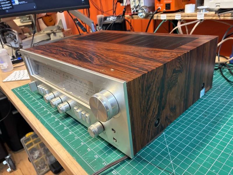 CONCEPT 2.5 Vintage 70's AM/FM Stereo Receiver w/Wood Case Japan Serviced gallery