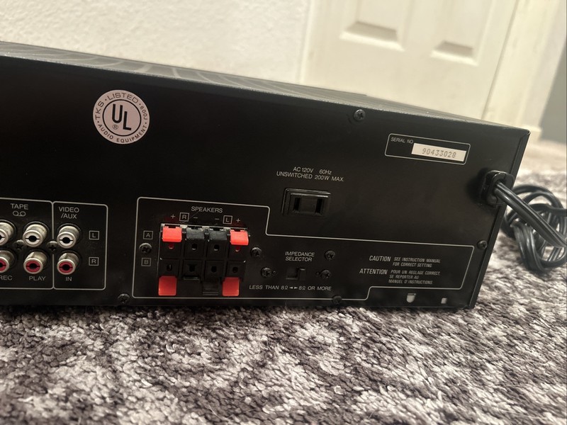 Kenwood KR-A4010 AM/FM Stereo Receiver. Tested and Working gallery