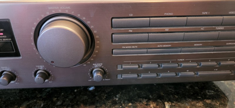 Vintage JVC RX-315TN FM/AM Digital Synthesizer Stereo Receiver No Remote gallery