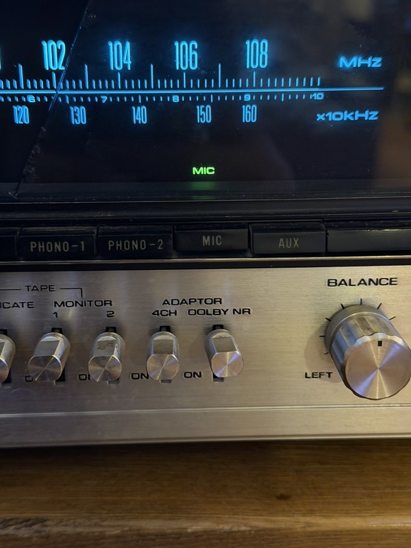 Vintage Pioneer SX-1010 Stereo Receiver Wood Case for Parts/Repair (READ BELOW gallery