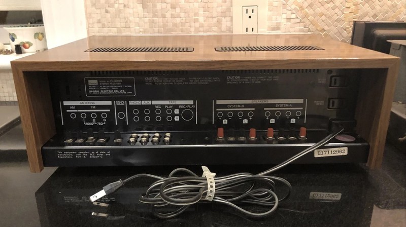 Sansui G-3000 Stereo AM/FM Receiver, Papers, Open Box Time Capsule! Perfect! gallery