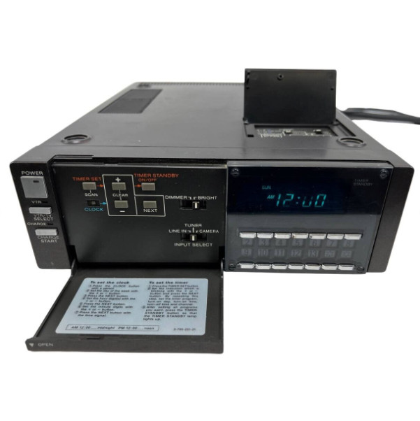 Vintage Sony Tuner Timer Unit TT-2005 Powers on, untested