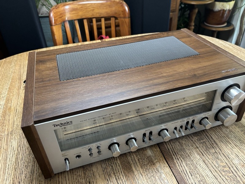 Technics SA-500 AM/FM Stereo Receiver Panasonic Vintage Parts / Repair gallery
